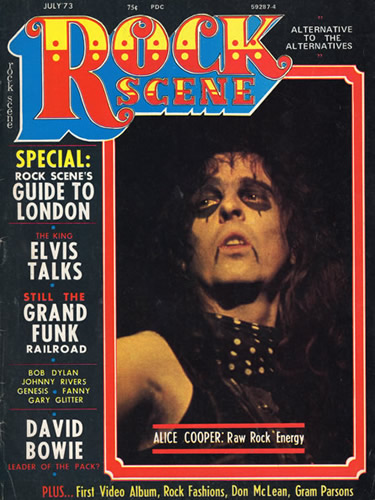 Rock Scene - July 1973 (USA)