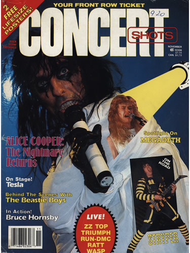 Concert Shots - November 1987