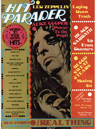 Hit Parader - January 1973
