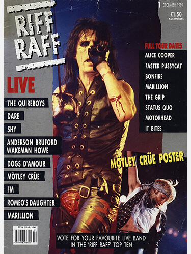 Riff Raff - December 1989