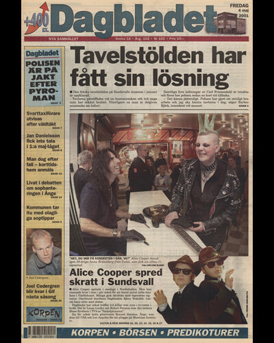 Dagbladet 2001