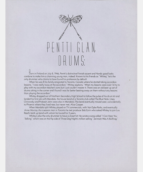 Pentti Glan Bio