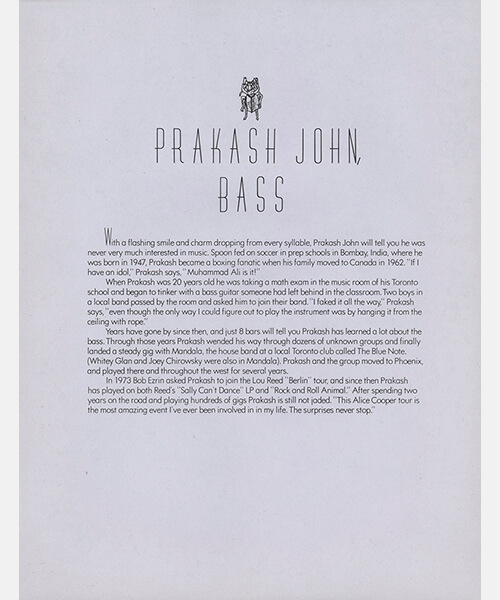 Prakash John Bio