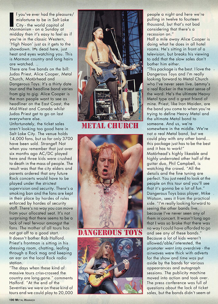 Metal Hammer - September 1991 - Page 2