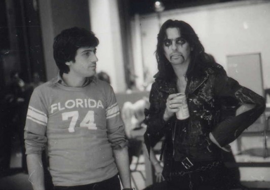 Alice Cooper and Bob Ezrin